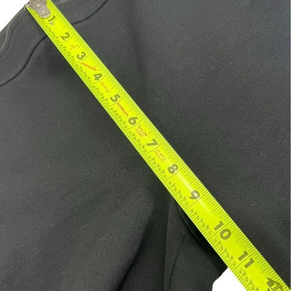 St John Caviar Alexa Milano Black Knit Vented Ankle Pant - Picture 12 of 16